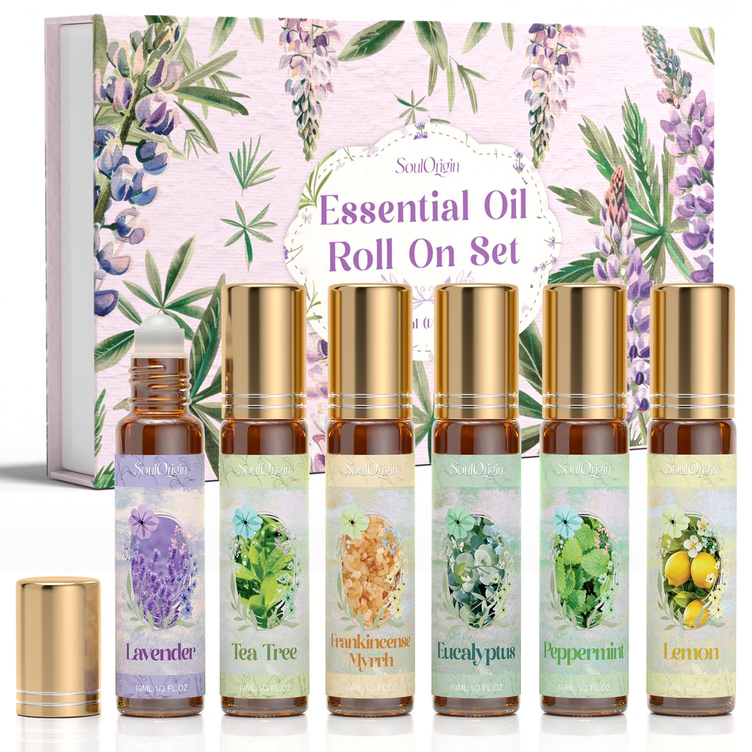 SoulOrigin Essential Oil Roll-On Set packaging