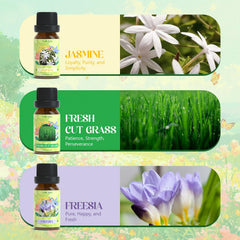 Freesia scented essential oil bottle