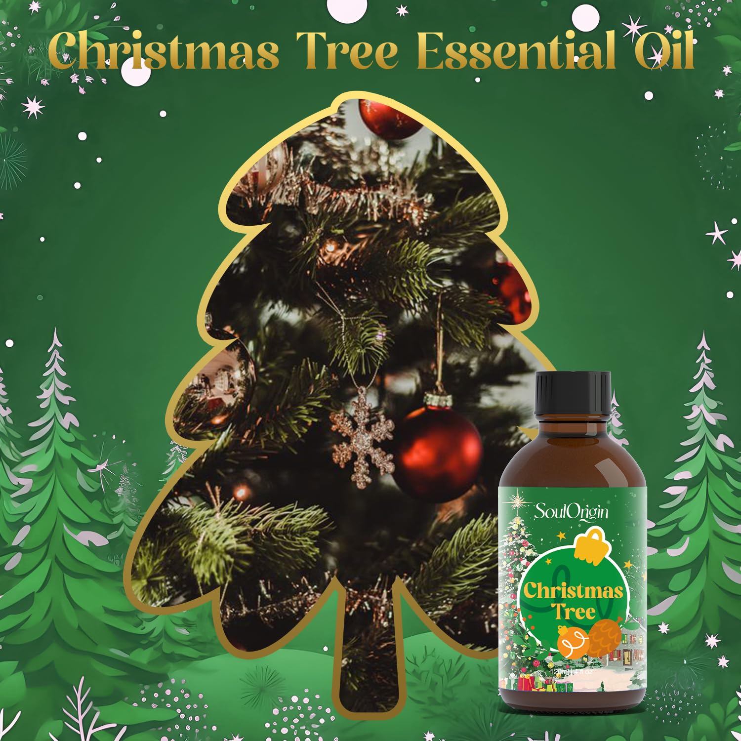 120ml natural essential oil for aromatherapy diffuser