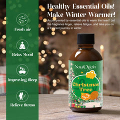 Gift-ready packaging of SoulOrigin Christmas tree essential oil