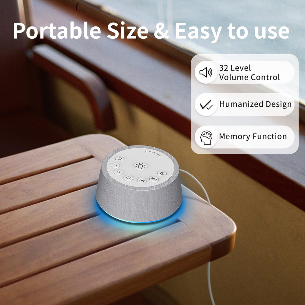 SoundLegend five-timer options enable gradual fade-outs for restful evenings.