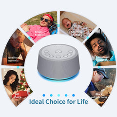 SoundLegend Sleep White Noise Machine simple controls for effortless bedtime use.