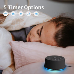 SoundLegend twelve-color night light display and ambient glow for reading or mood lighting