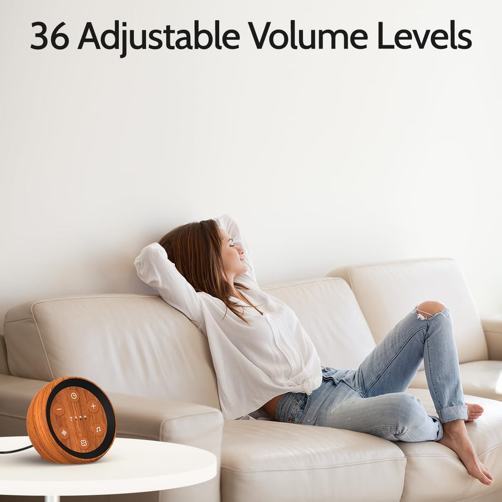SoundMe 32-sounds icons view illustrating diverse ambience options for personalized sleep.