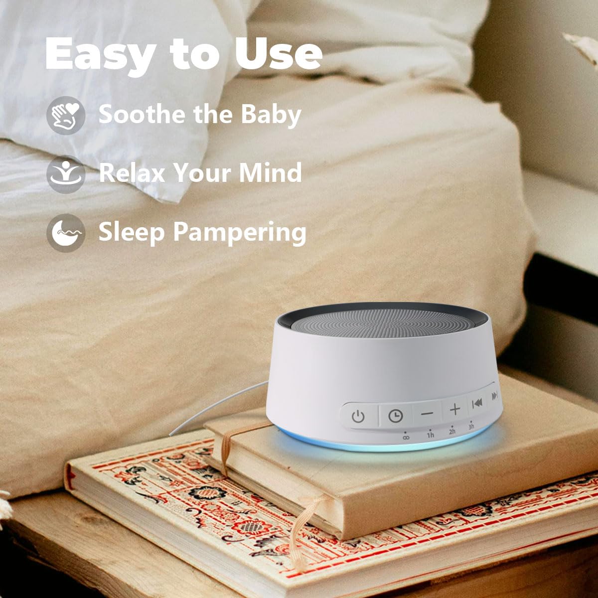 SoundMe nursery bedtime setup for baby soothing routines