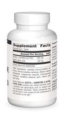 Source Naturals package highlights two-ingredient antioxidant metabolism blend.