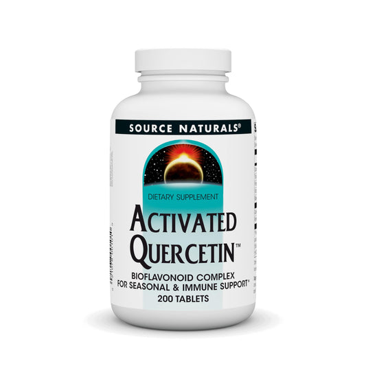Bottle image of Source Naturals Activated Quercetin plant-derived bioflavonoid complex