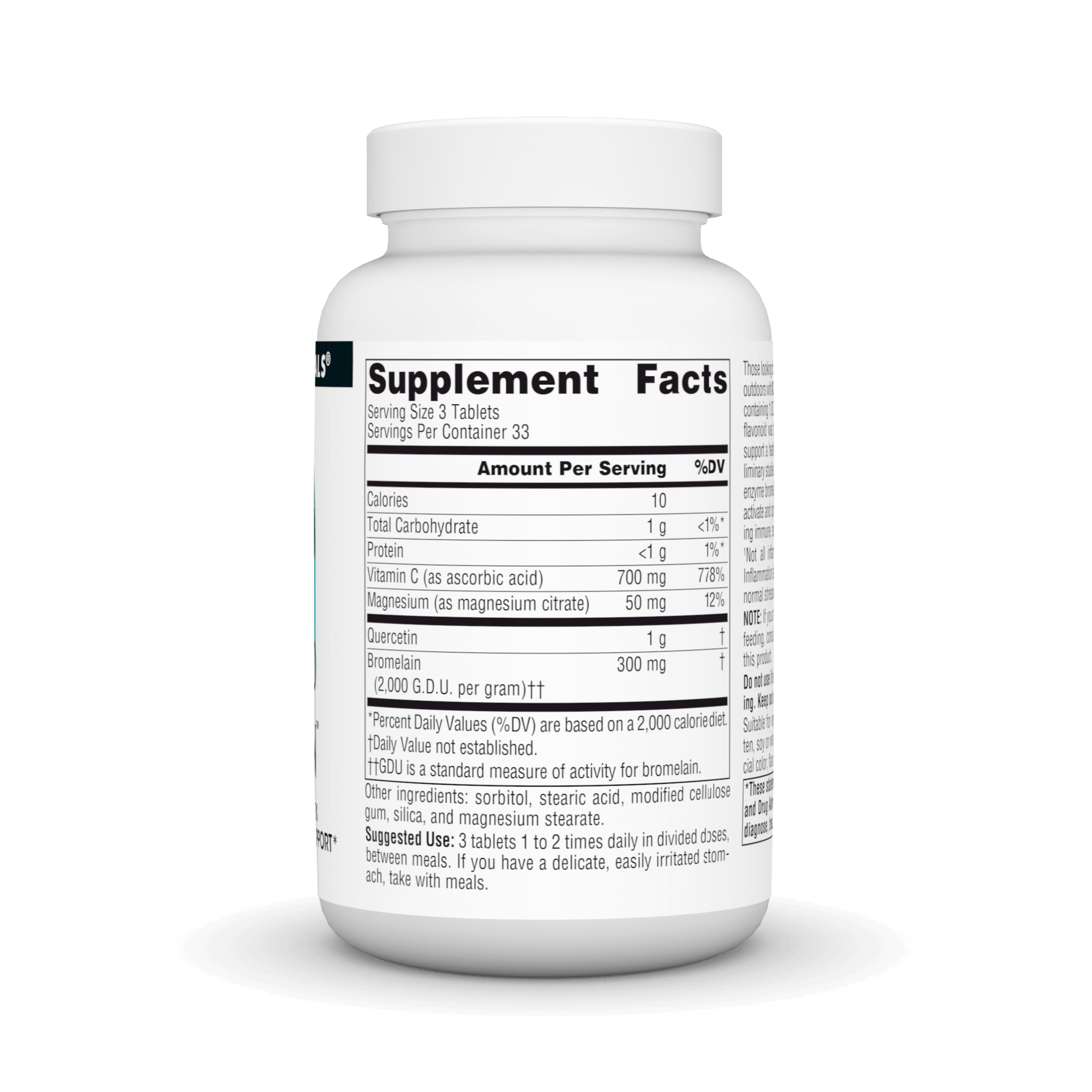 Bottle of Source Naturals Activated Quercetin