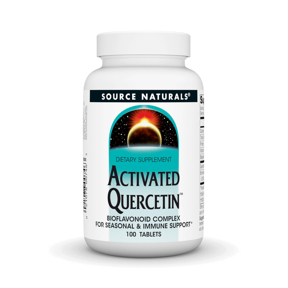 Source Naturals Activated Quercetin label