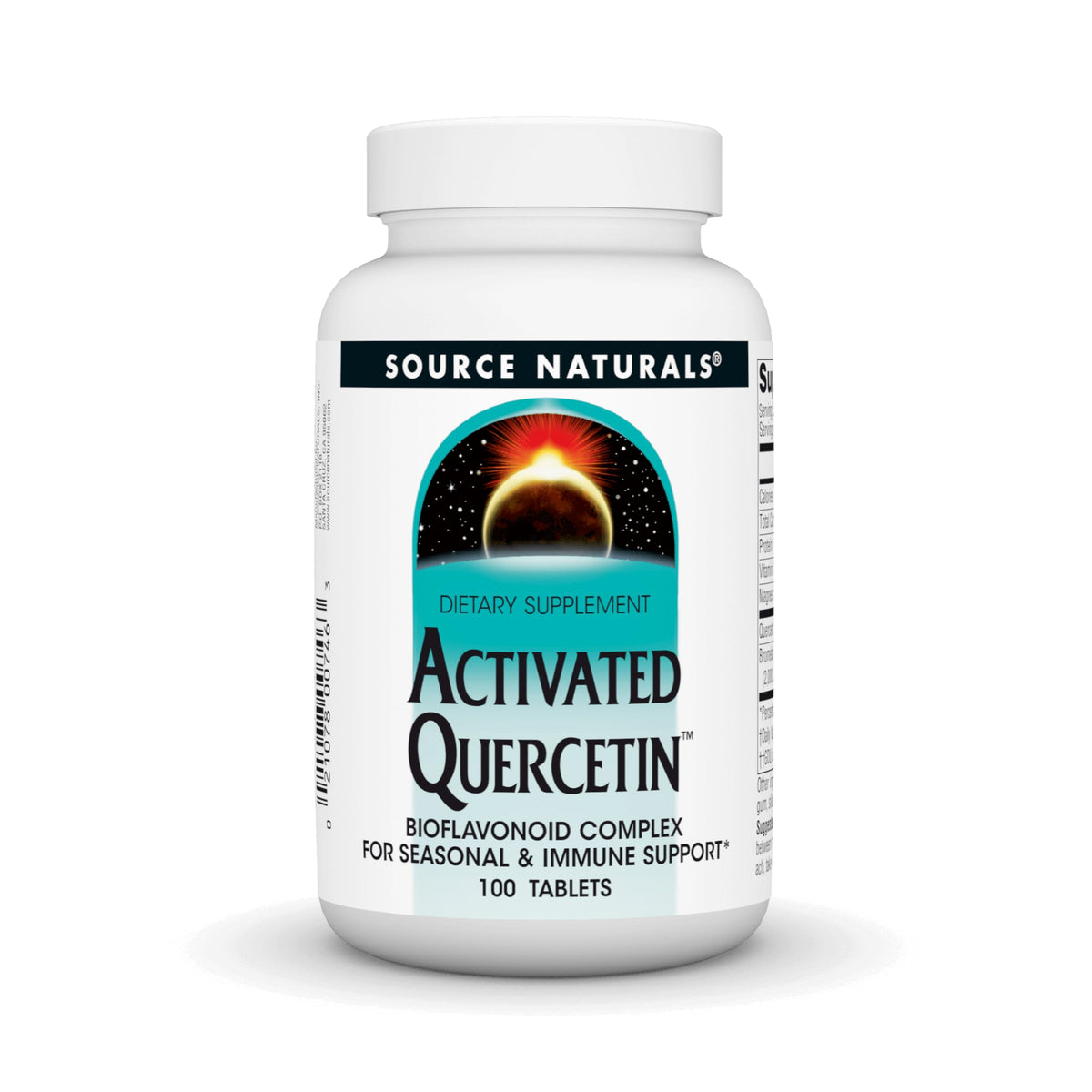 Source Naturals Activated Quercetin label