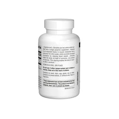 Label showing 1,000 mg per tablet and ingredients
