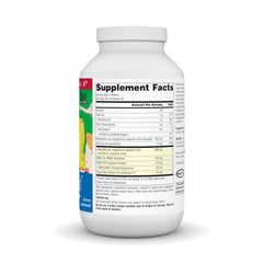 Close-up of ingredients and supplement facts for Attentive Child wafers