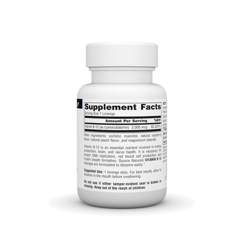 Benefits of Vitamin B-12: energy, brain and nerve health