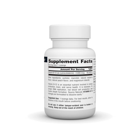 Benefits of Vitamin B-12: energy, brain and nerve health