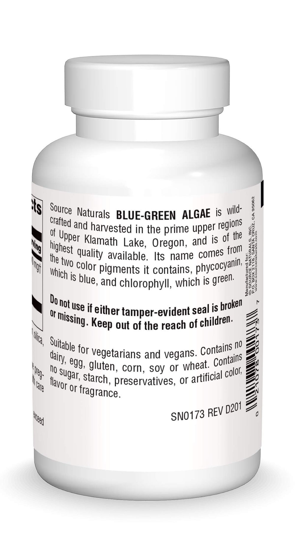 Wildcrafted Blue Green Algae harvested from Upper Klamath Lake, Oregon