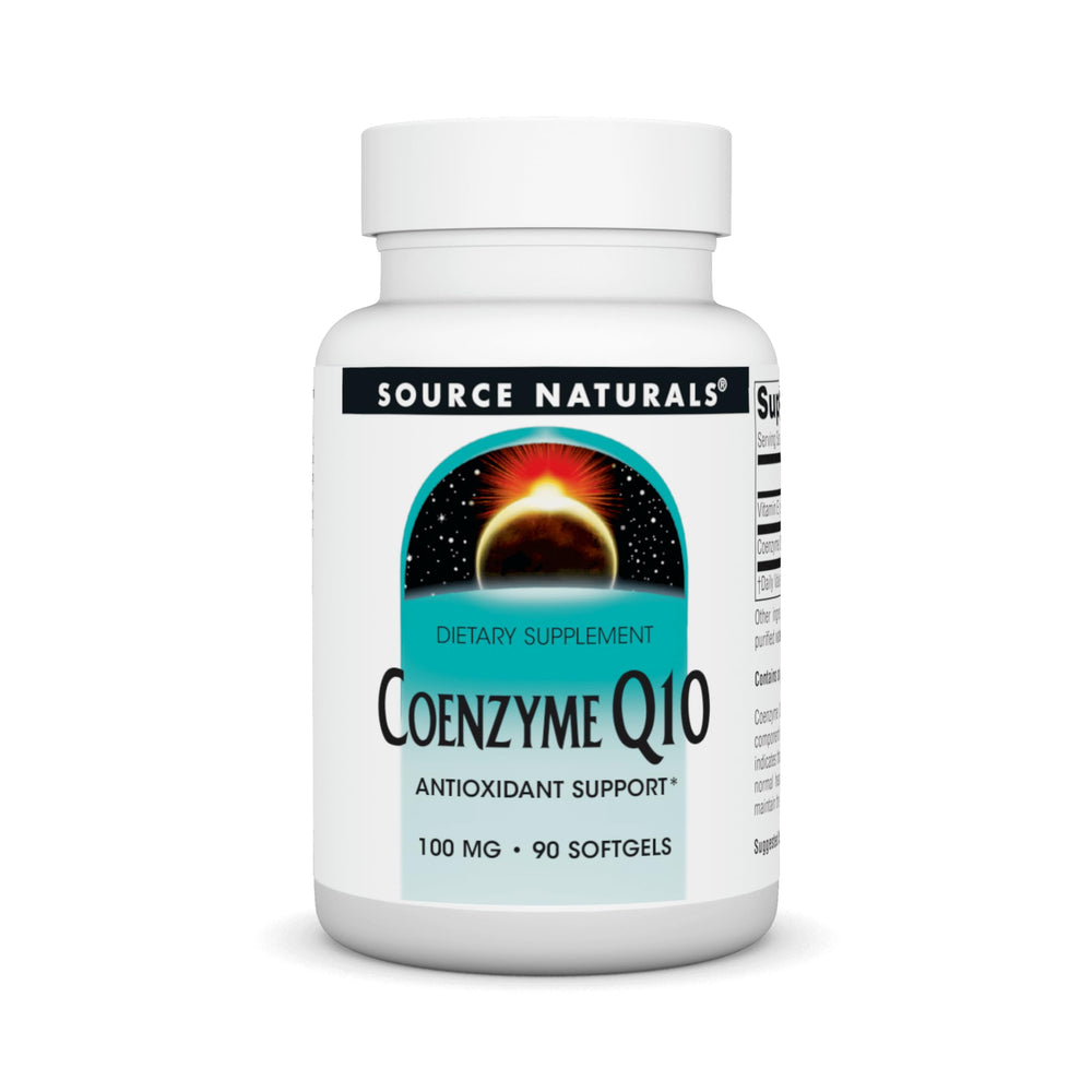 Source Naturals CoQ10 100 mg softgel bottle