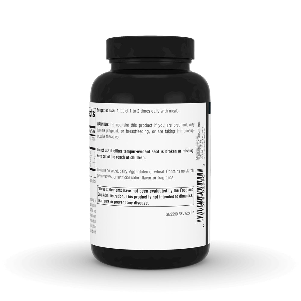 Vegetarian-friendly DIM supplement packaging