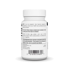 Glutathione supplement capsules beside bottle