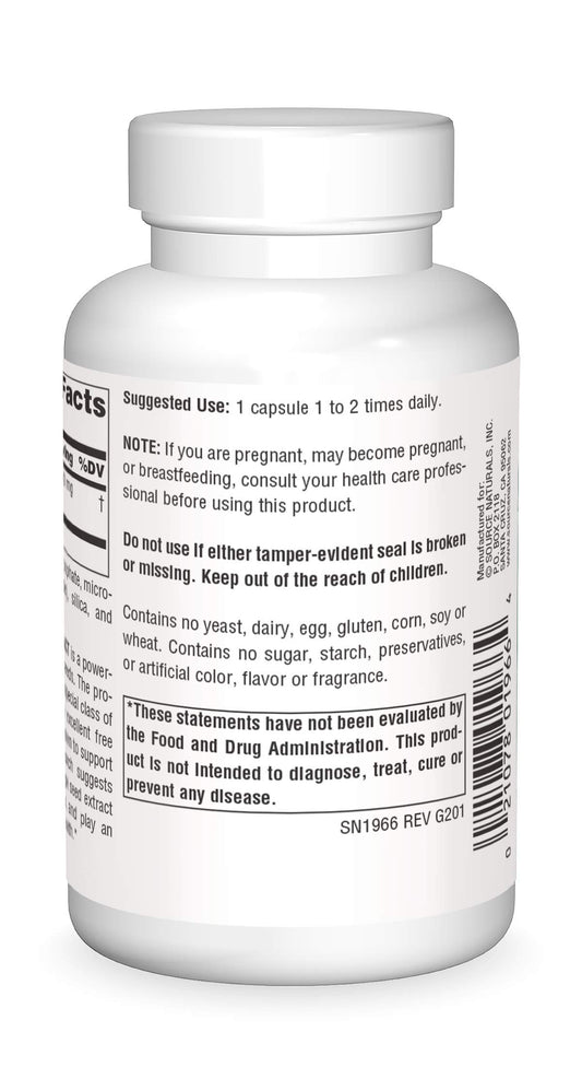 Close-up of grape seed extract Proanthodyn 100 mg capsules