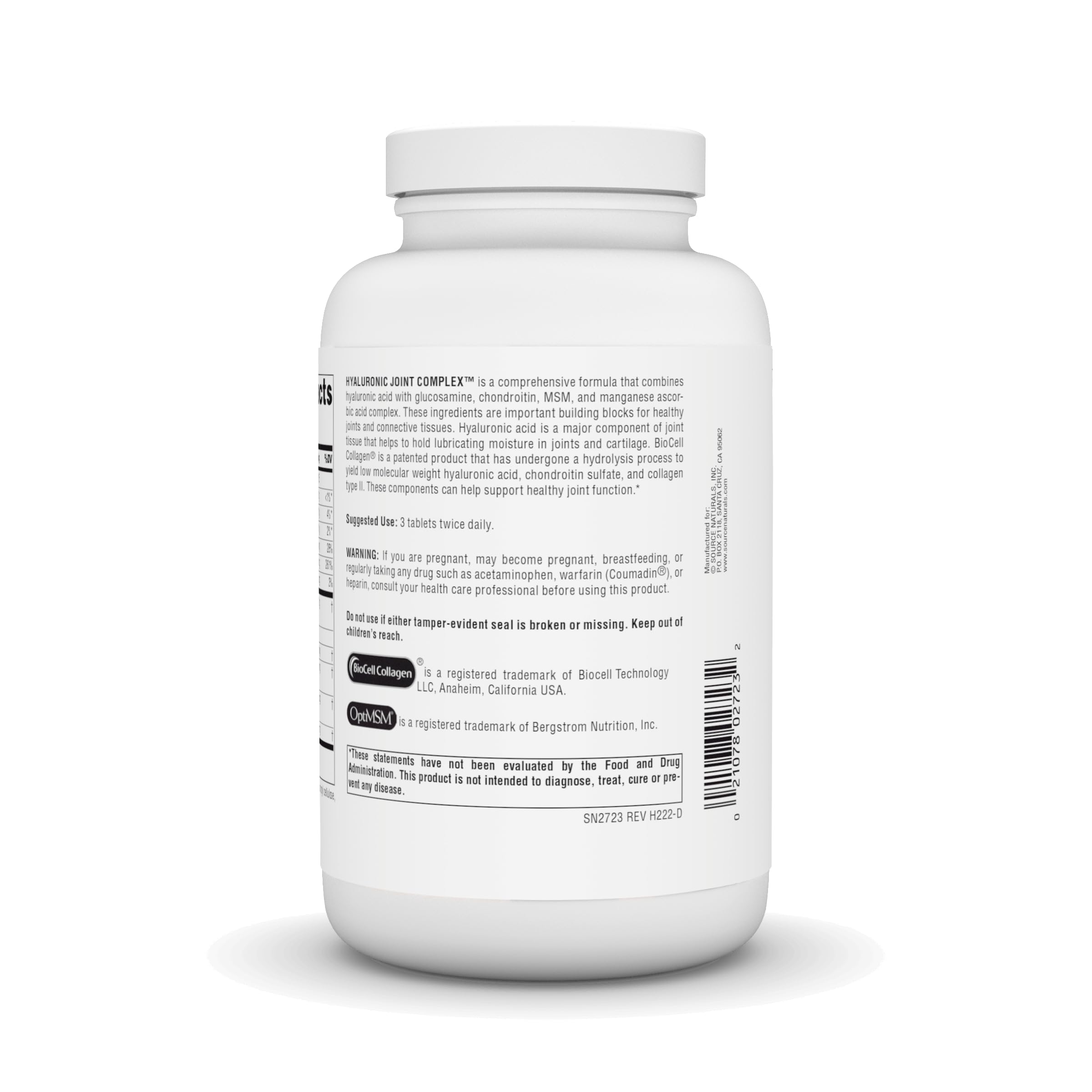 Glucosamine, Chondroitin and MSM capsules