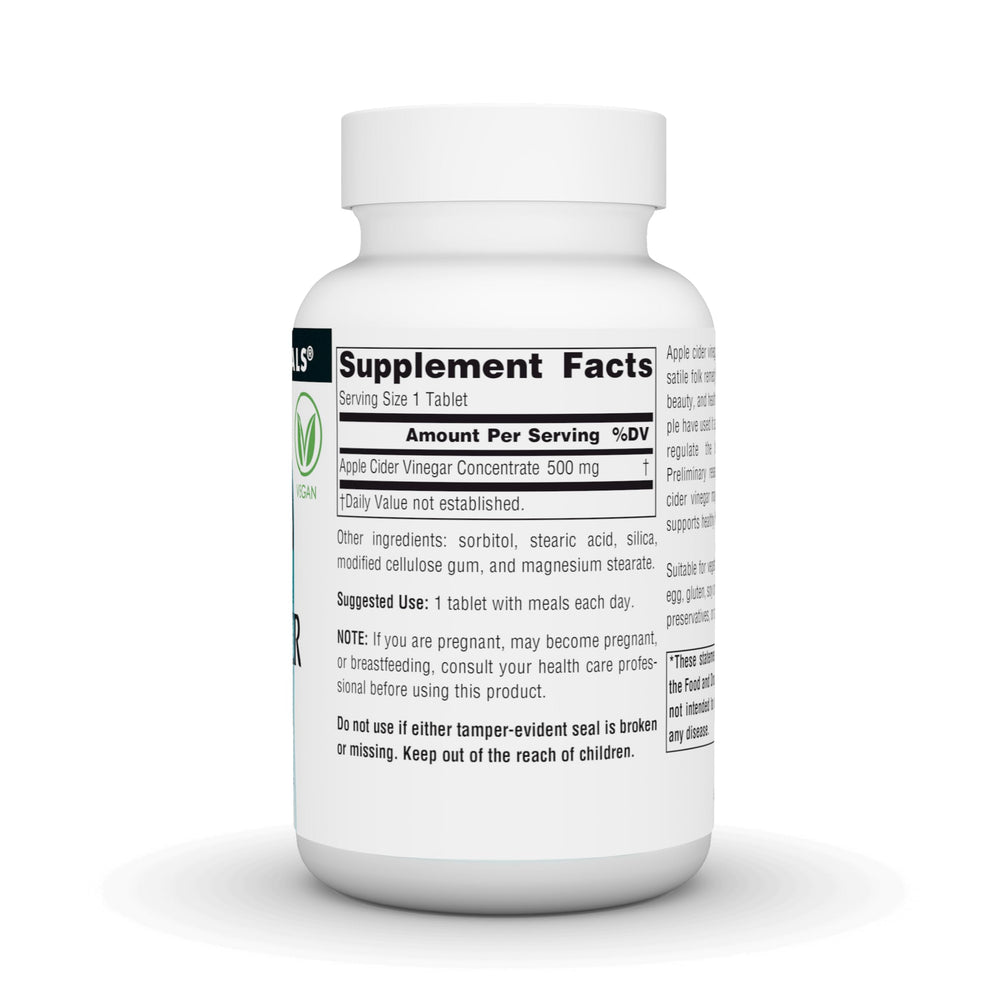 source naturals ingredient texture with apple slices suggesting natural apple vinegar origin