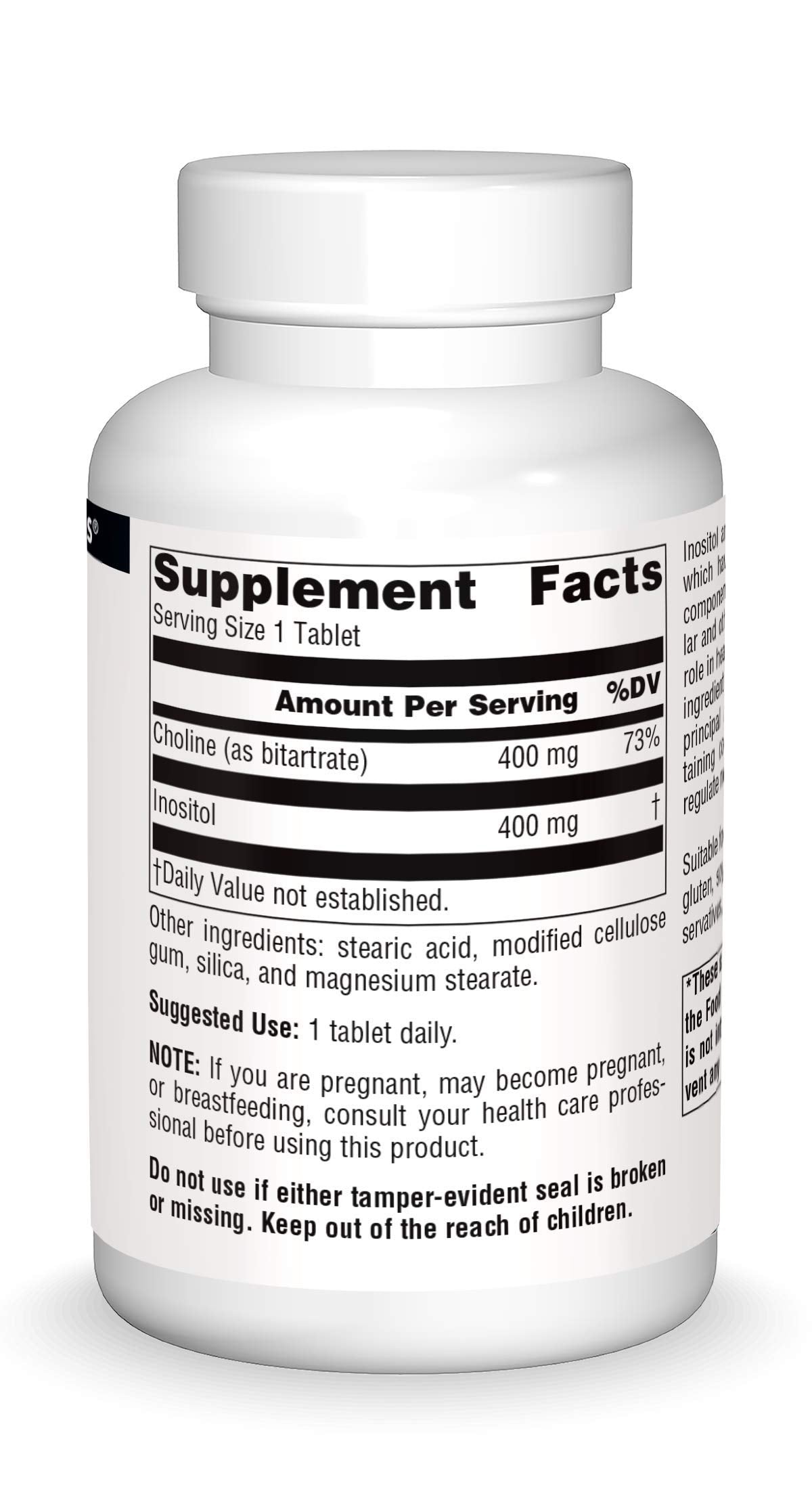 Label highlighting product is free from yeast, dairy, egg, gluten, soy and wheat and artificial additives