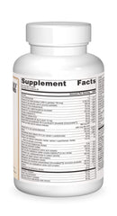 Close-up of Life Force Multi label showing product details