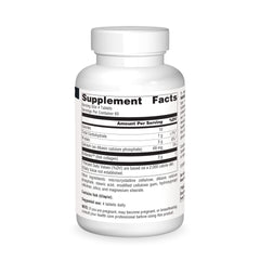 Back packaging with supplement facts for Marine Collagen - 240 tablets