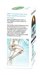 Milk protein MBP Bone Renew concept graphic