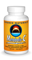 Bottle of Source Naturals Metabolic C 1000mg Vitamin C