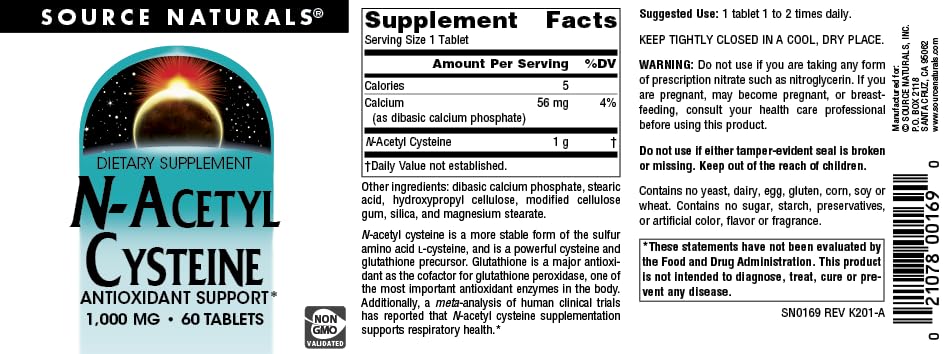 Graphic highlighting NAC antioxidant support benefits