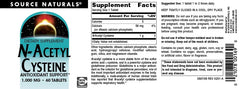 Graphic highlighting NAC antioxidant support benefits