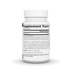 Close-up of NAC 600 mg tablets
