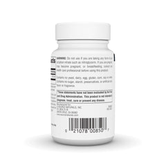 NAC 600 mg supplement bottle label with ingredients