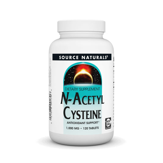 Hero image of Source Naturals NAC 1000 mg 120 tablets