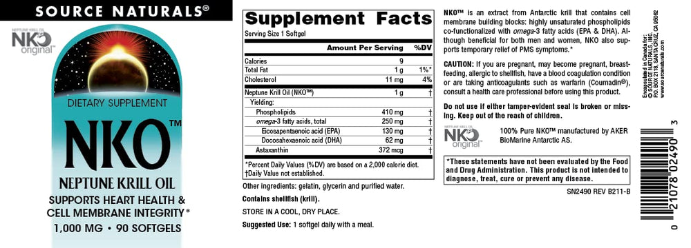 Heart health symbol alongside krill oil capsules