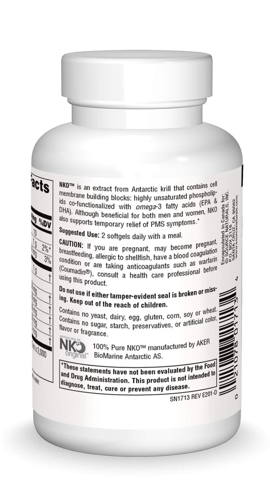 NKO Neptune Krill Oil softgels close-up