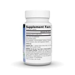NSK-SD Nattokinase 60 vegan capsules bottle side view