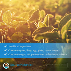 Packaging box featuring Source Naturals branding
