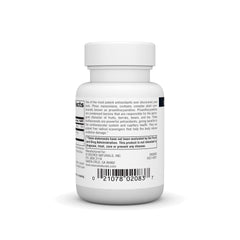 Close-up of Pine Bark Extract label on the bottle
