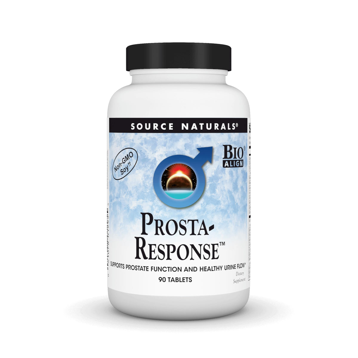 Front view of Source Naturals Prosta-Response bottle.