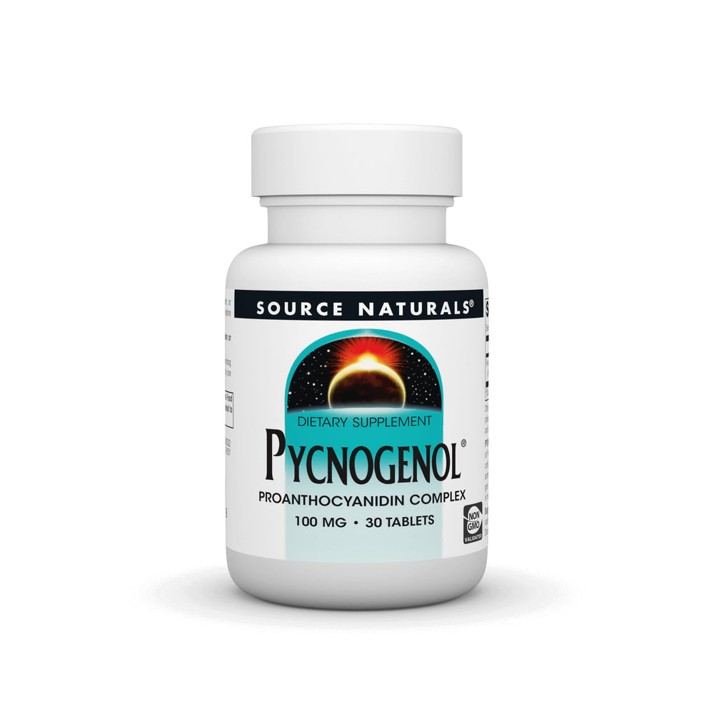 Hero image of Source Naturals Pycnogenol 100 mg Proanthocyanidin Complex - 30 tablets