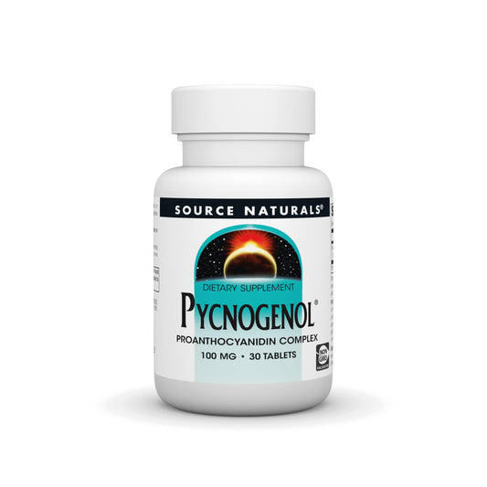 Hero image of Source Naturals Pycnogenol 100 mg Proanthocyanidin Complex - 30 tablets