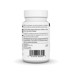 Pills spilled next to Pycnogenol bottle showing 120 tablets