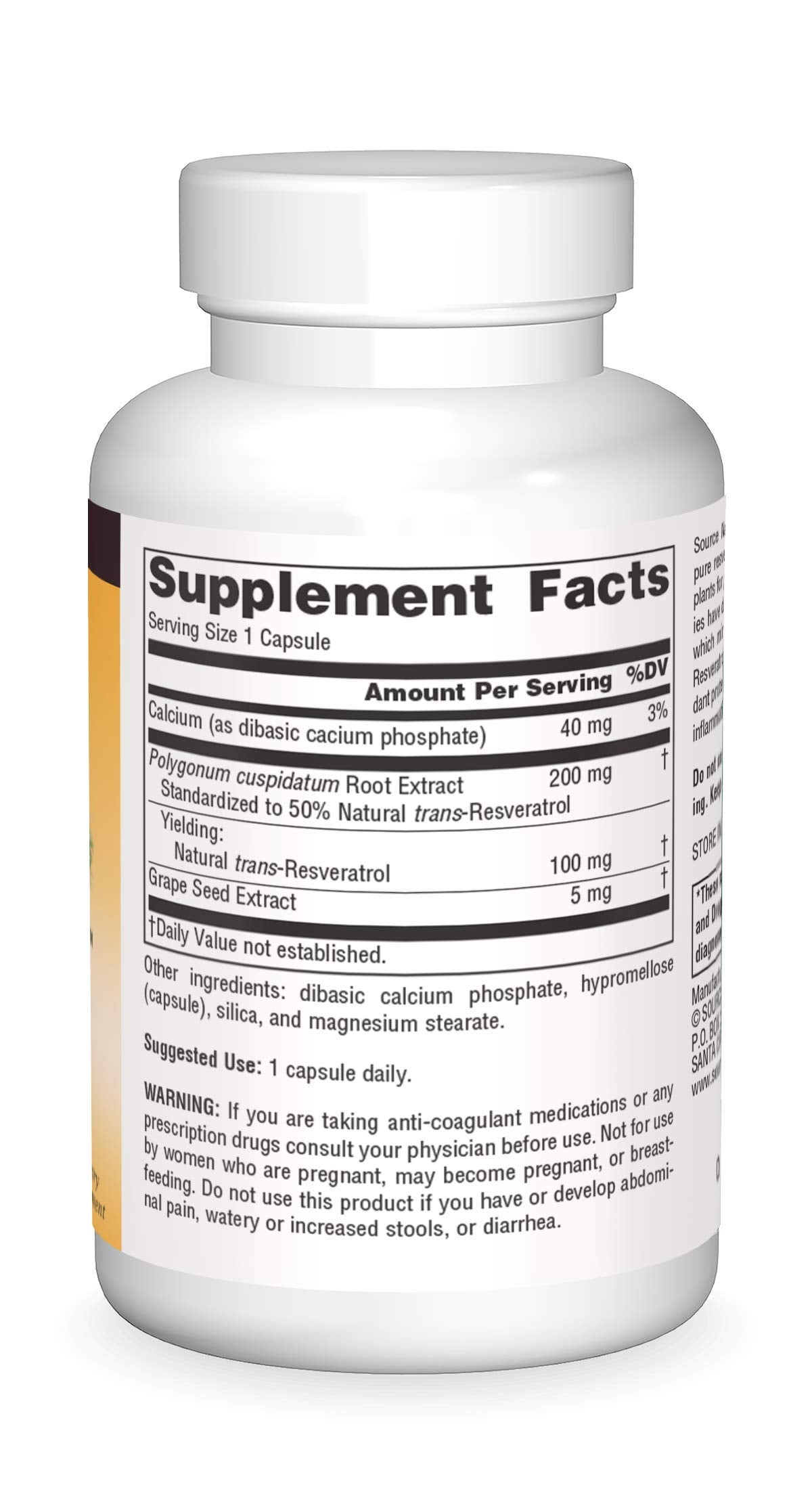 60 vegetarian capsules inside bottle
