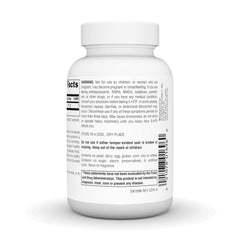 Serene Science 5-HTP nutrition facts panel