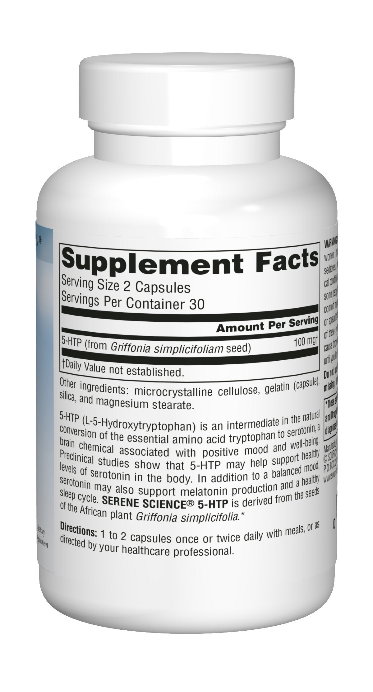 Serene Science product packaging and label