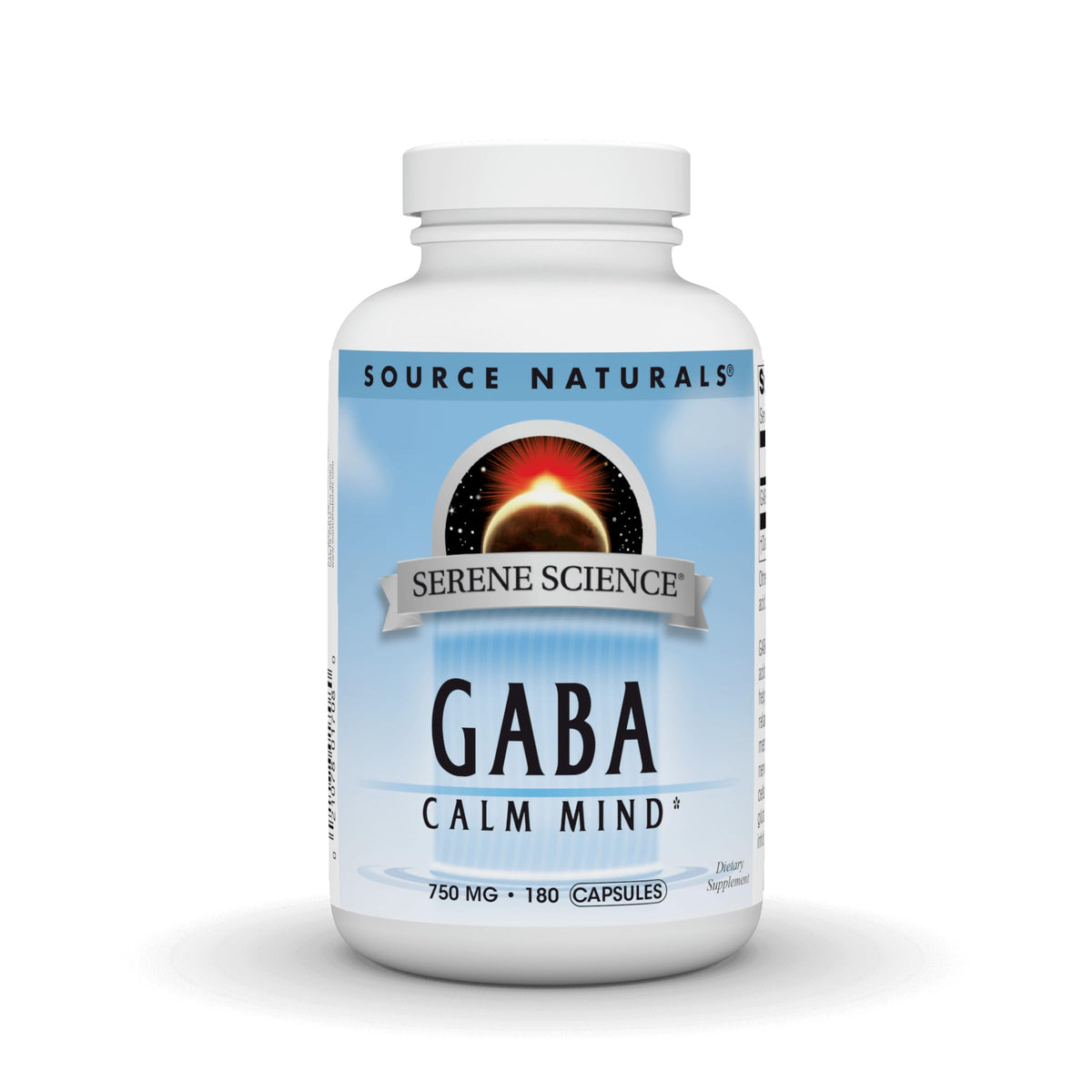 Source Naturals Serene Science GABA bottle front view