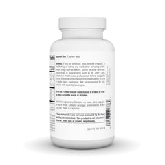 Bottle showing 120 tablets and suggested use of 2 tablets daily