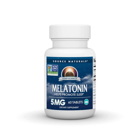 Bottle of Source Naturals Sleep Science Melatonin